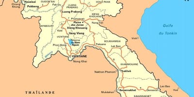 نقشہ کے جنوبی لاؤس